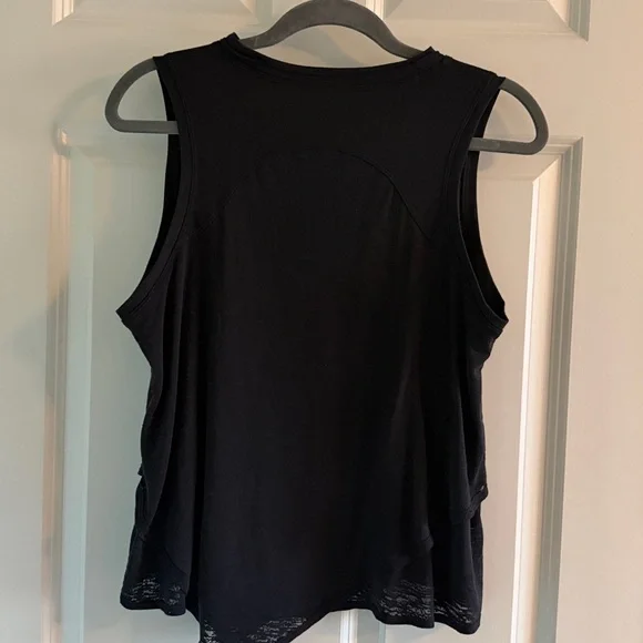 Lululemon Flowy Black Tank Top - Picture 3 of 3